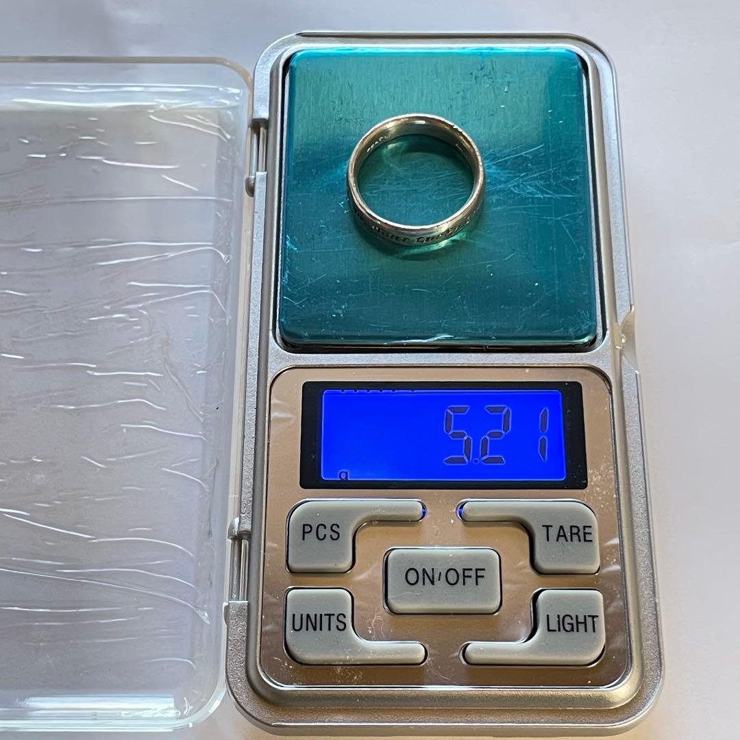 『Agete』シルバーリング19号This Be Your Lucky Star