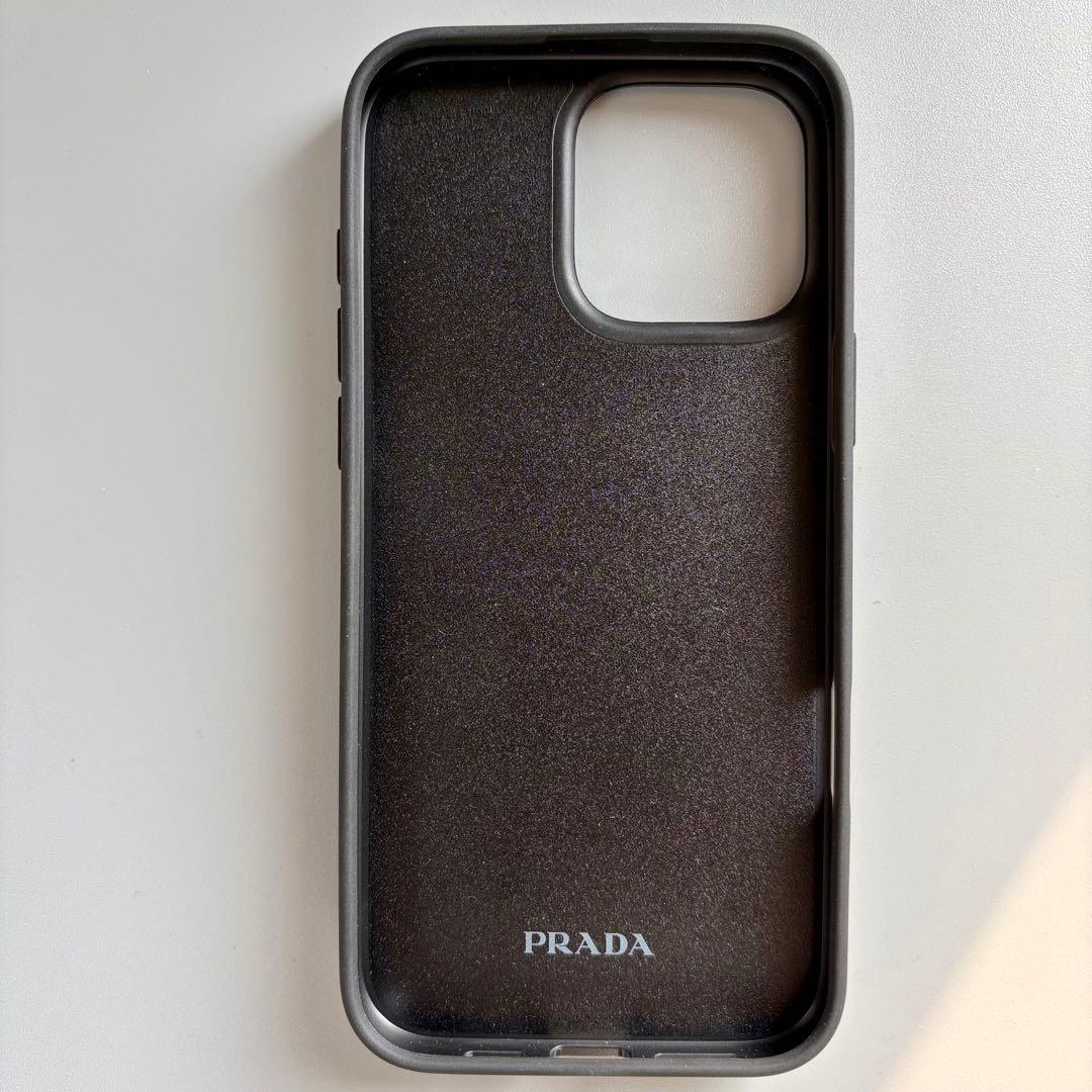新品 未使用 プラダ PRADA iPhoneケース 16 ProMax ロゴ
