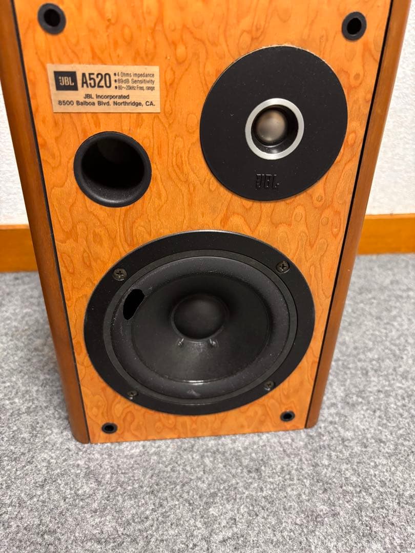 JBL スピーカー A520Vecchioウッド調