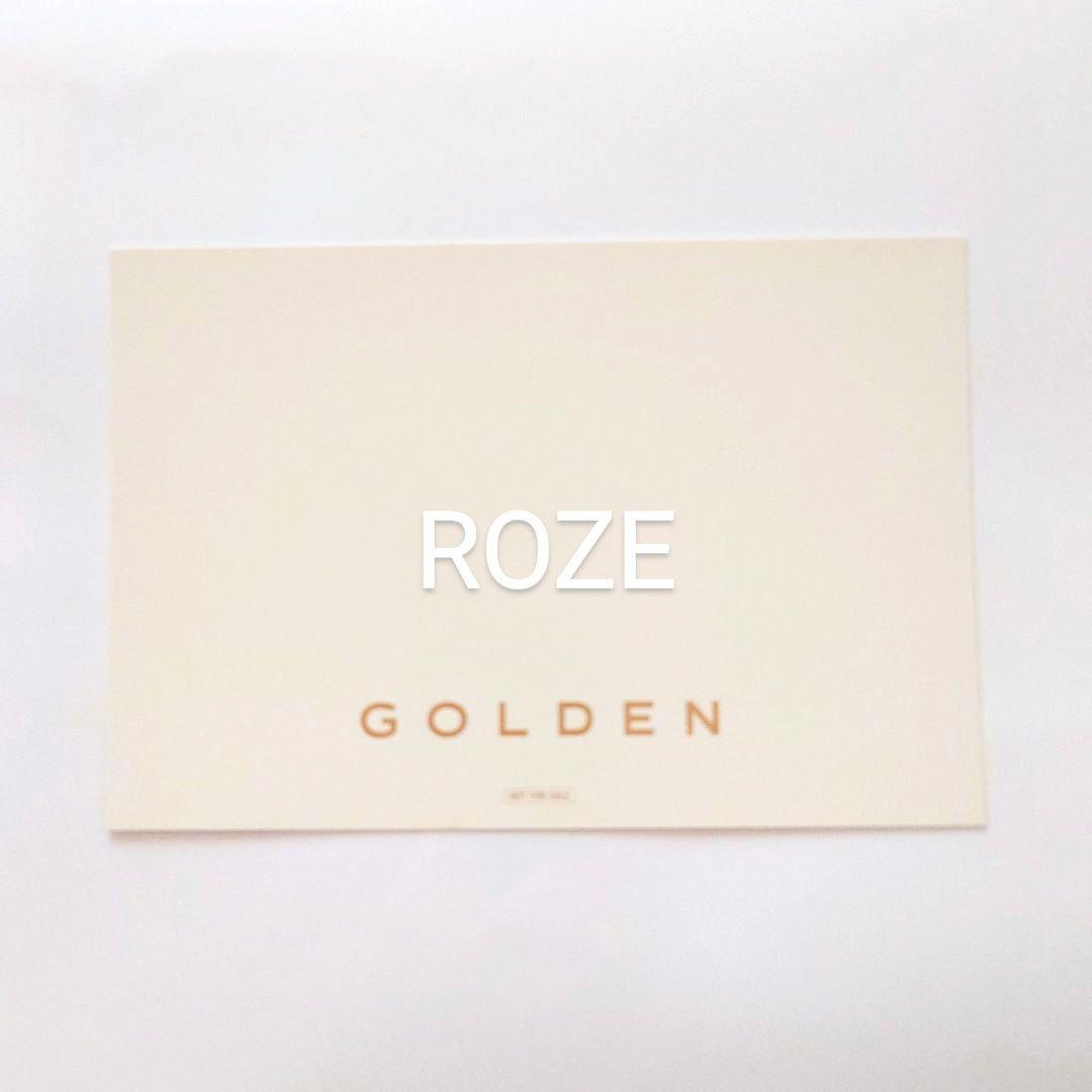 BTS ジョングク グク GOLDEN JPFC ユニバ 特典 トレカ　アルバム