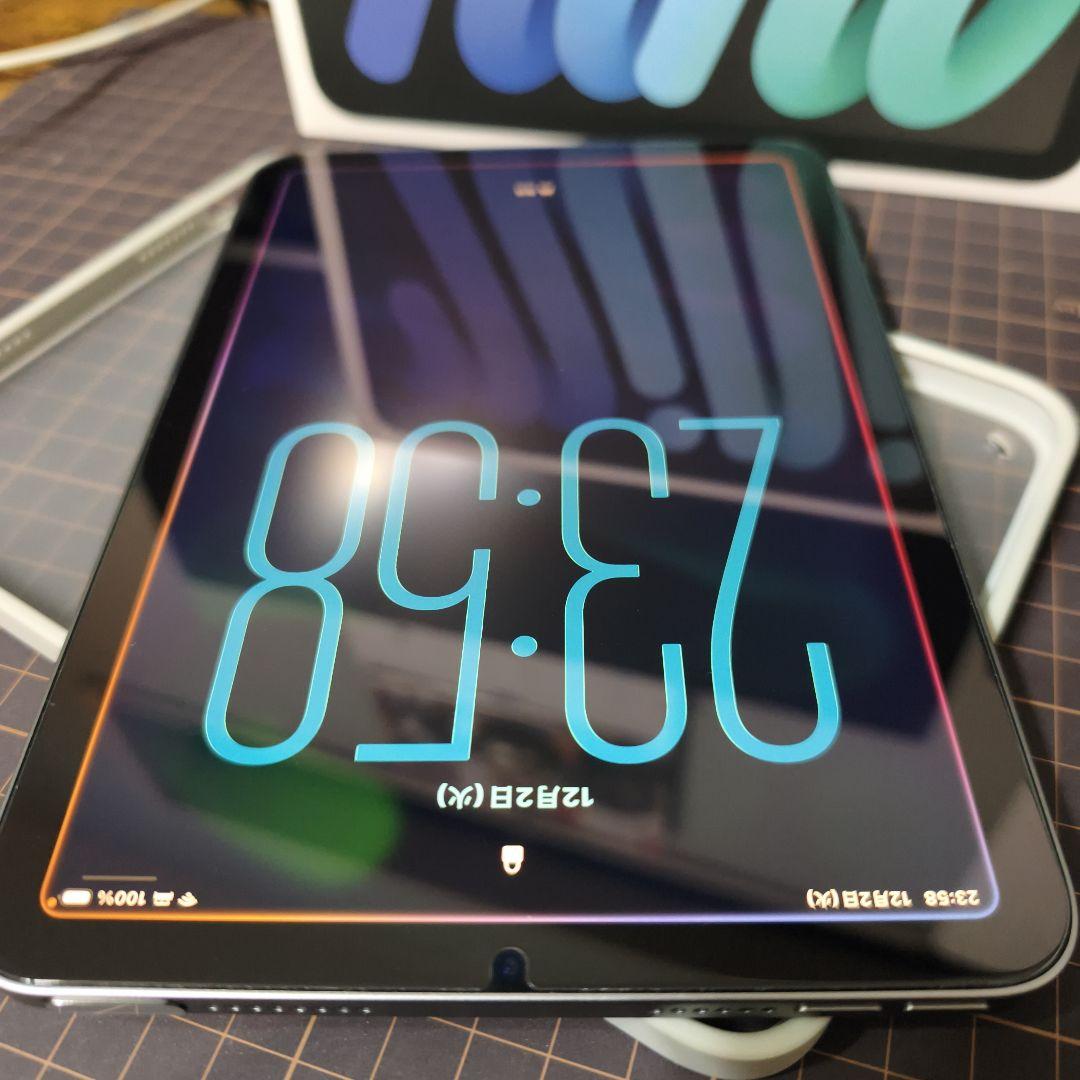 【美品バッテリー100%】iPad mini 第7世代128GB　ケース付
