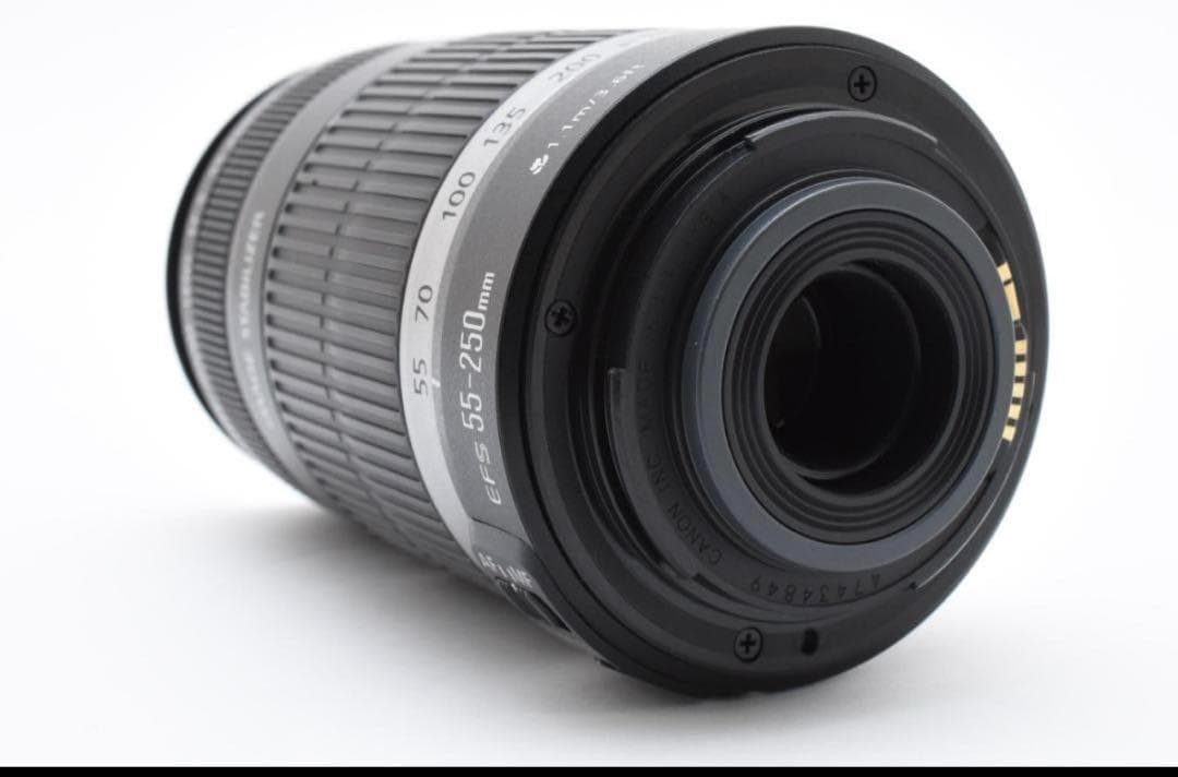 ✨CANON EF-S 55-250 ✨手ぶれ補正✨望遠レンズ✨キヤノン 用
