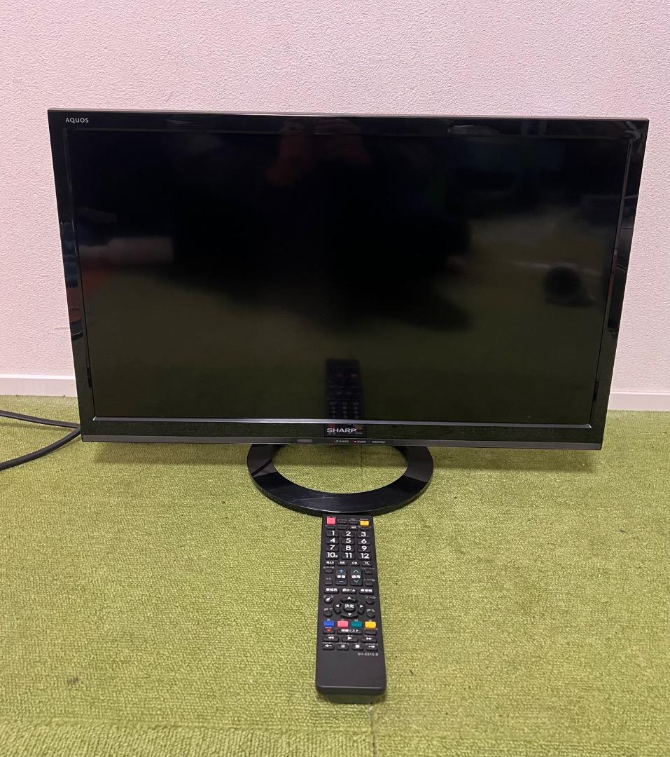 シャープ LED 液晶テレビ LC-24K40 外付けHDD対応