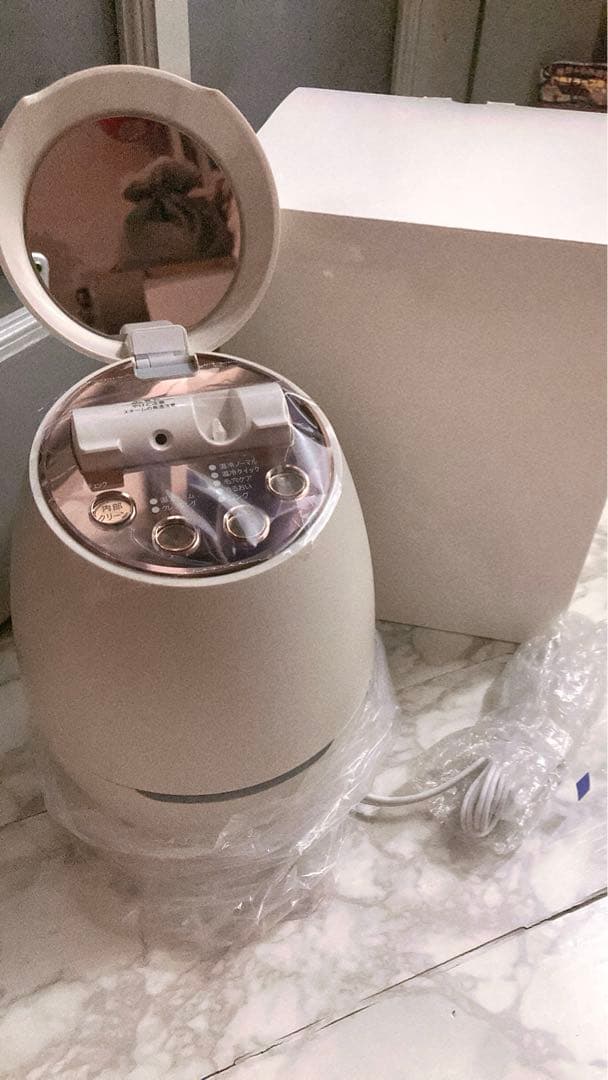 未使用　クリアスキンナノスチーマー IS-97W