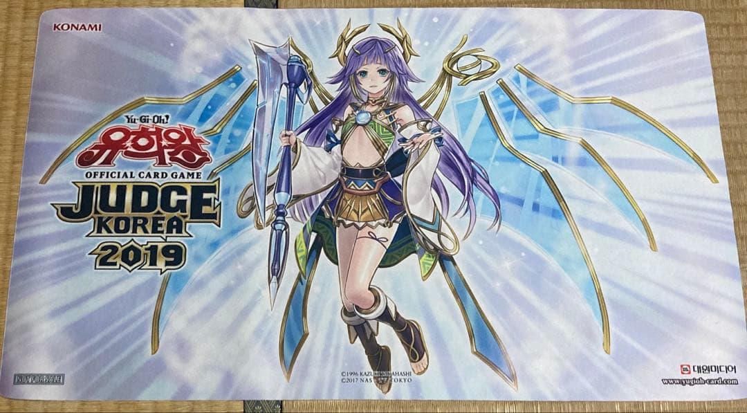 遊戯王　星杯の神子イヴ　JUDGE プレイマット