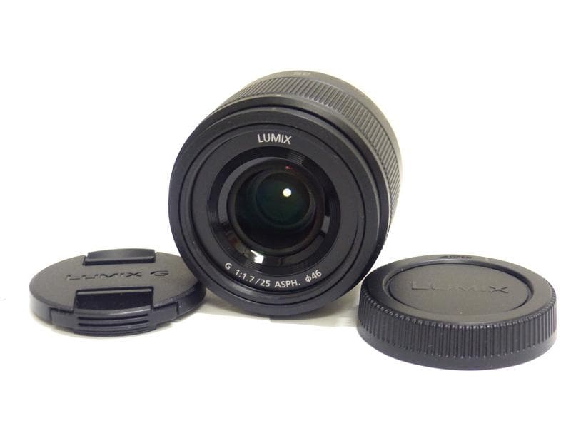 【1713】 難あり パナソニック LUMIX G 25mm F1.7 ASPH