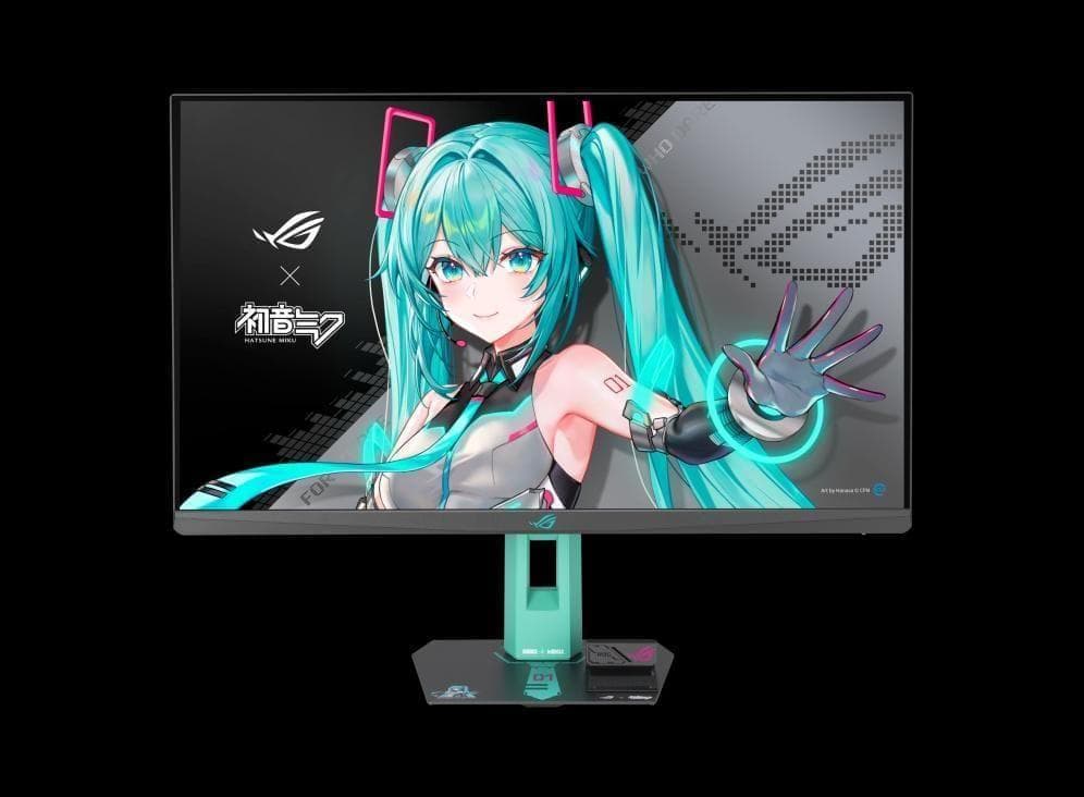 新品　ASUS ROG Strix XG27ACMEG-G 初音ミク　モニター