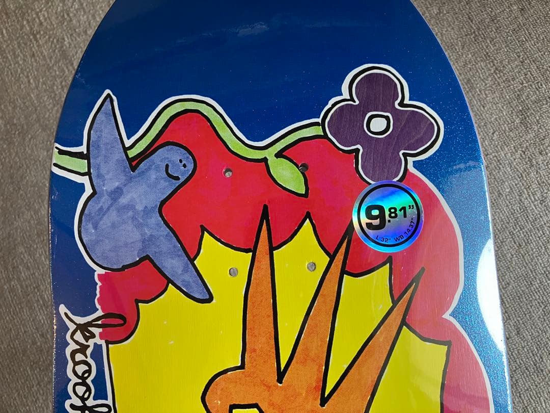 送料込KROOKED SANDOVAL PEACE SIGN9.81本物正規品