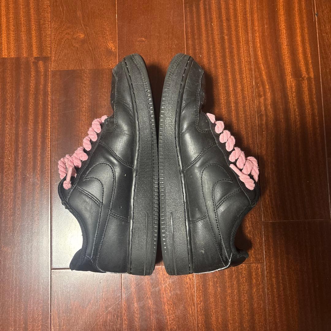 Nike Air Force 1 ブラック ロープシューレース