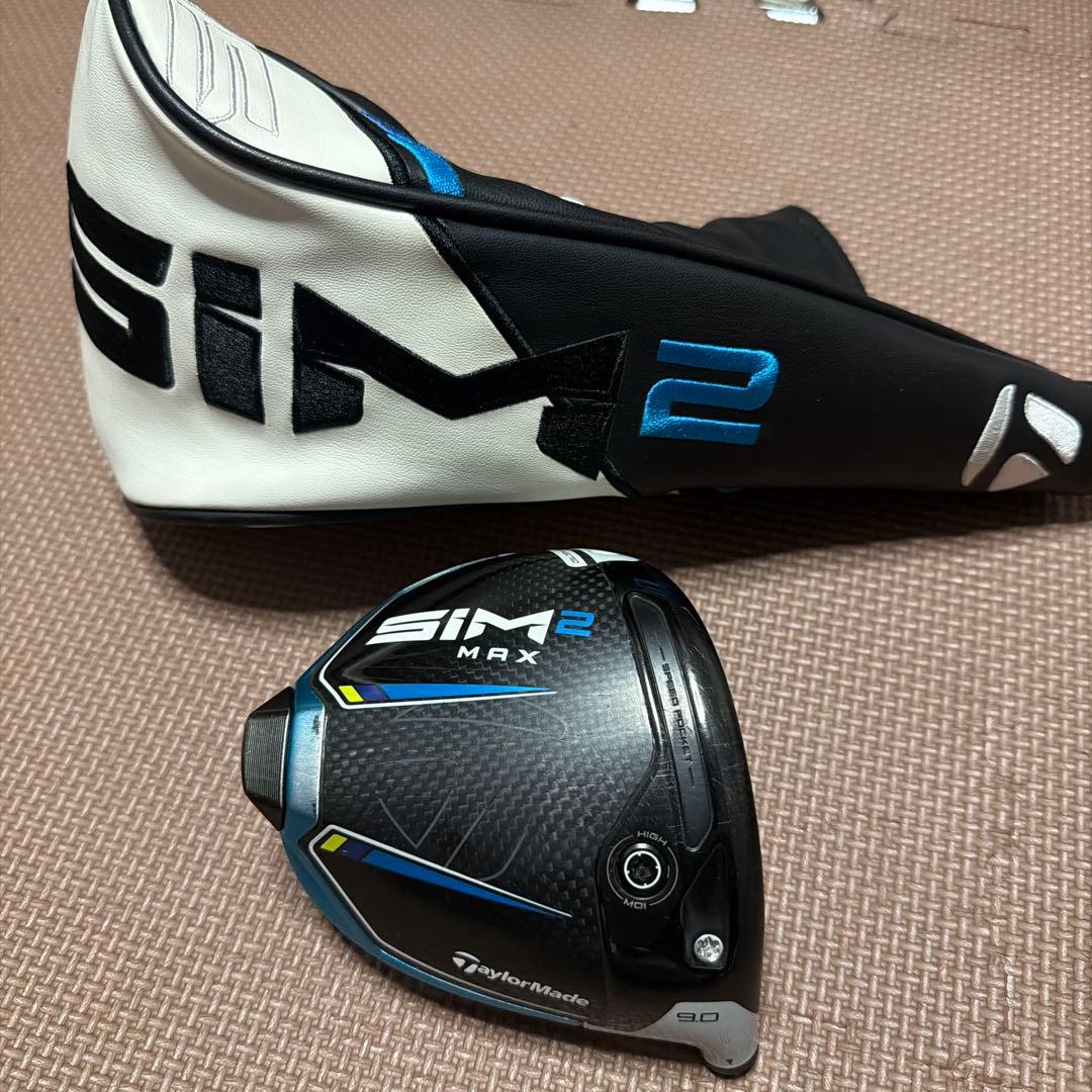SIM2 MAX ドライバー 9.0度 (ヘッドのみ)