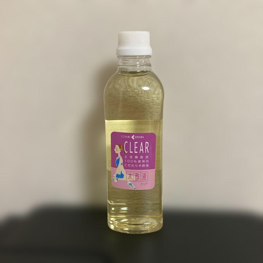木酢液クリア 500ml 木炭屋【新品未使用】