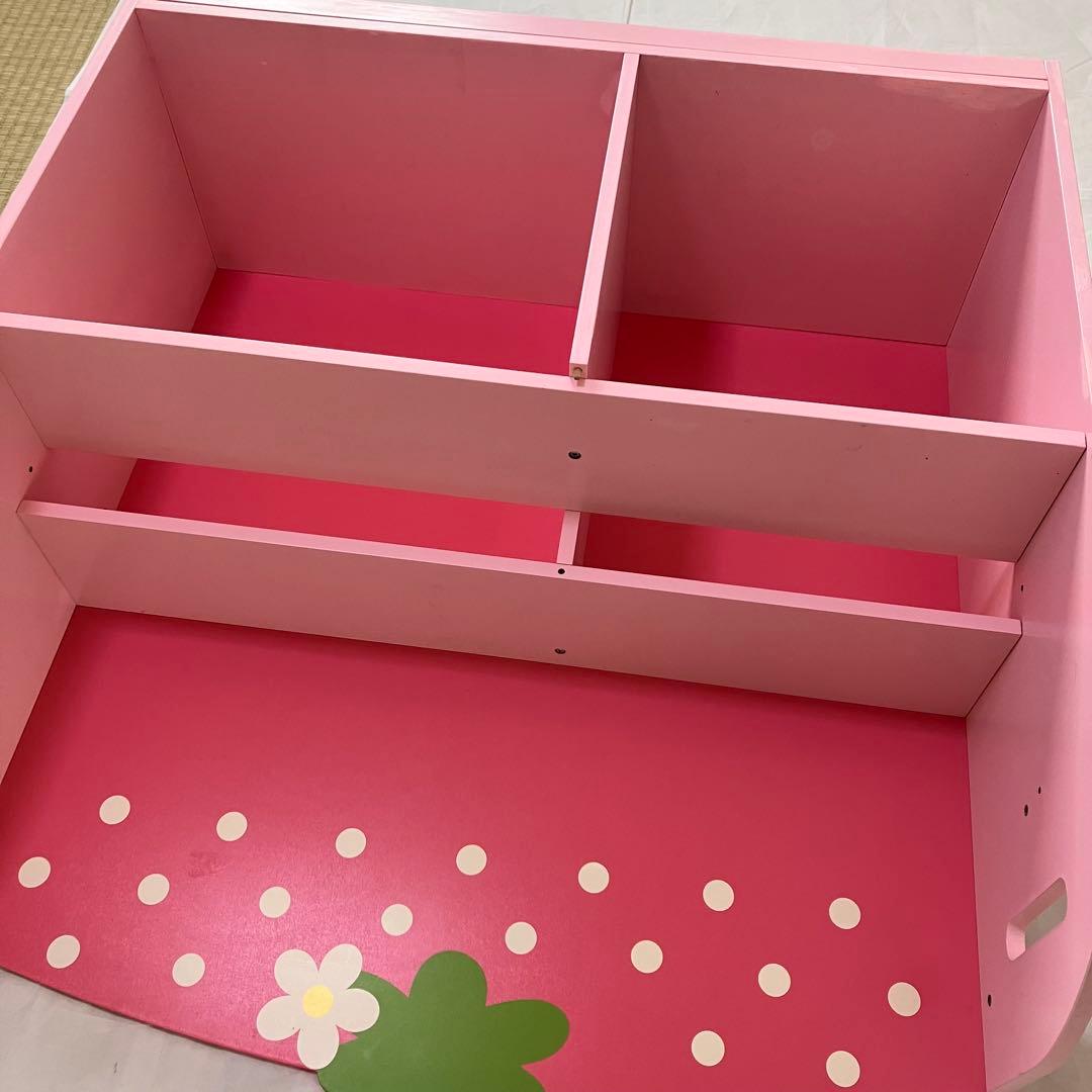 貴重♡レア♡マザーガーデン♡野いちごの本棚・シェルフ・マガジンラック・木製収納