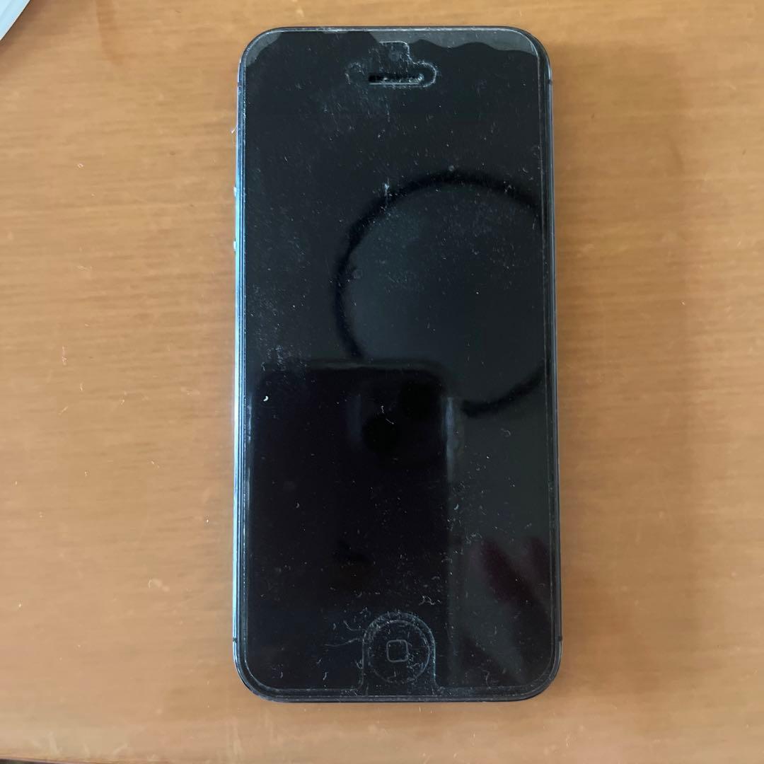 スマートフォン本体 iPhone 5 Black 16 GB Softbank