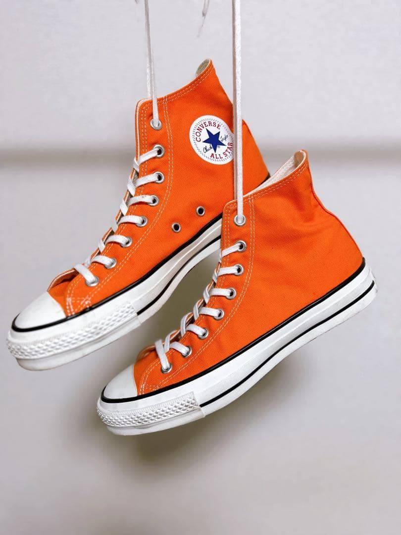 コンバース　made in japan US9 27.5cm オレンジ