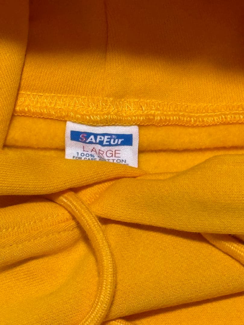 サプール SAPEur ドライマスタードフーディー Lサイズ