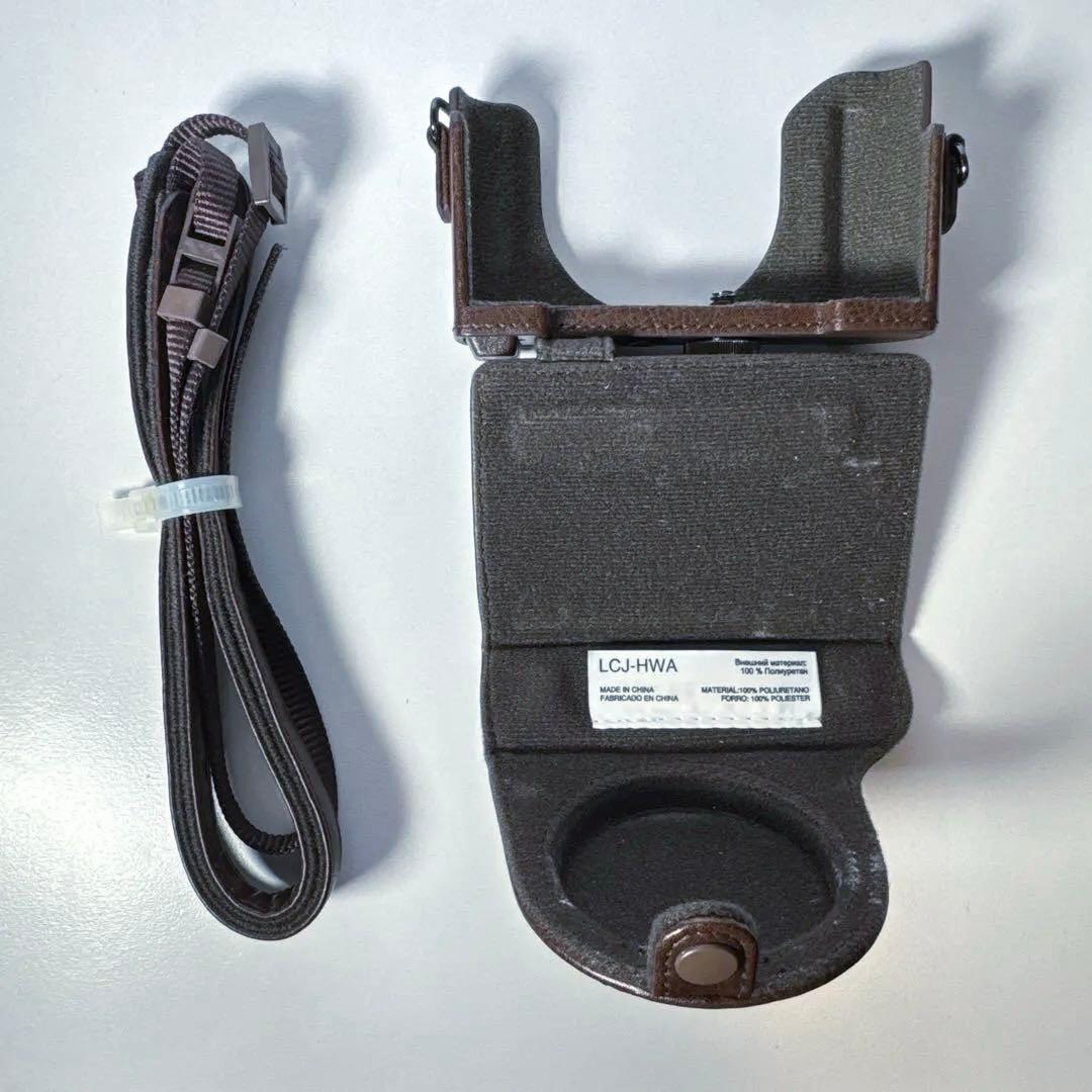 ■ソニー■サイバーショット■DSC-HX90V■充電器■革製ジャケットケース