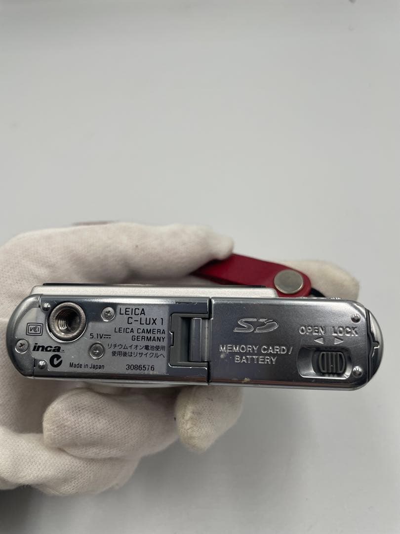 【動作確認済】ライカ Leica C-LUX 1 シルバー デジカメ