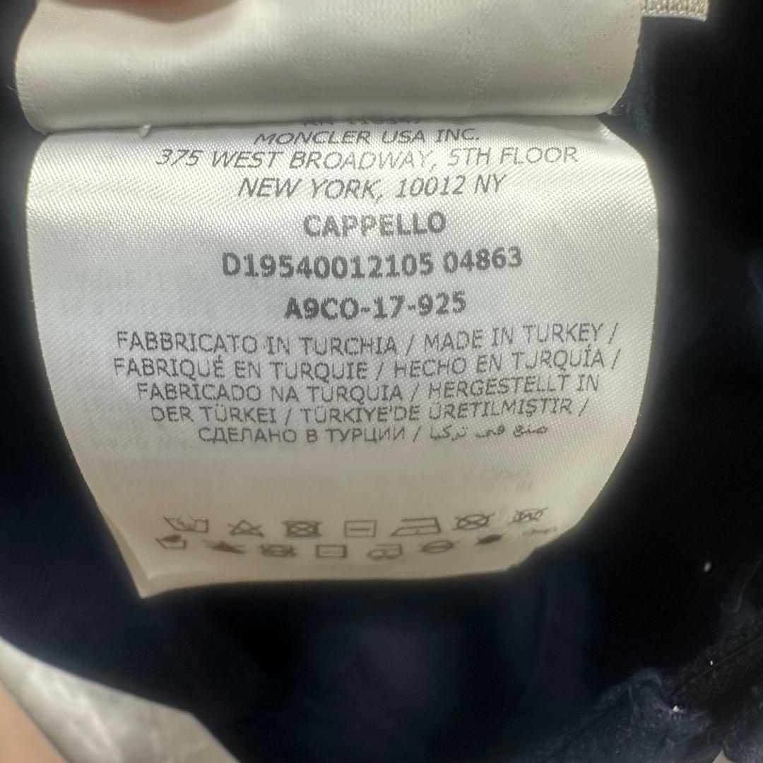 モンクレール　CAPPELLO キャップ　マグリア　ネイビー