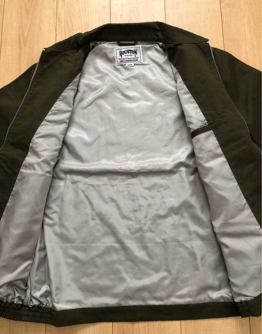 未使用タグ付！HOUSTON ベトナムジャケット TIGER／ベトジャン 虎