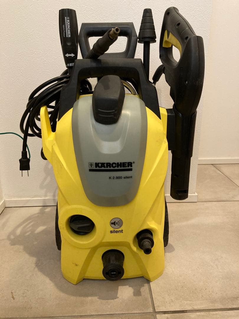 KARCHER 高圧洗浄機 K 2 900 silent 本体　付属品