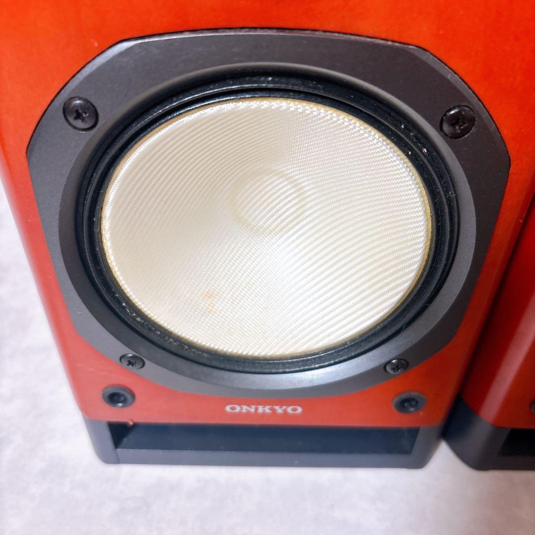 【稼働品】ONKYO CD/MDコンポ FR-N9TX D-N9TX　リモコン付