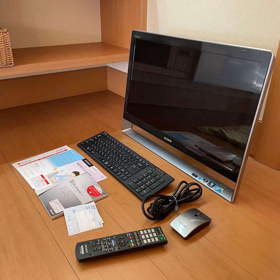 ★ソニー VPCL 128F J/S VAIO パソコン本体と付属品