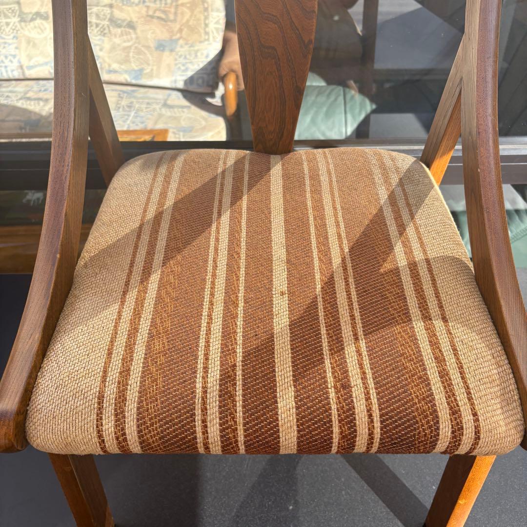 fujimokko ダイニングチェア　ロビーチェア　ミッドセンチュリー　2/2