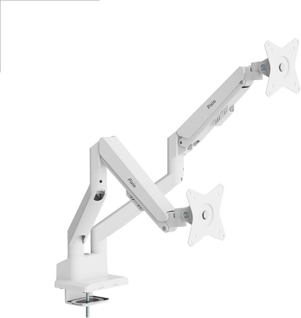 Pixio PSW1DWH Wave White モニターアーム