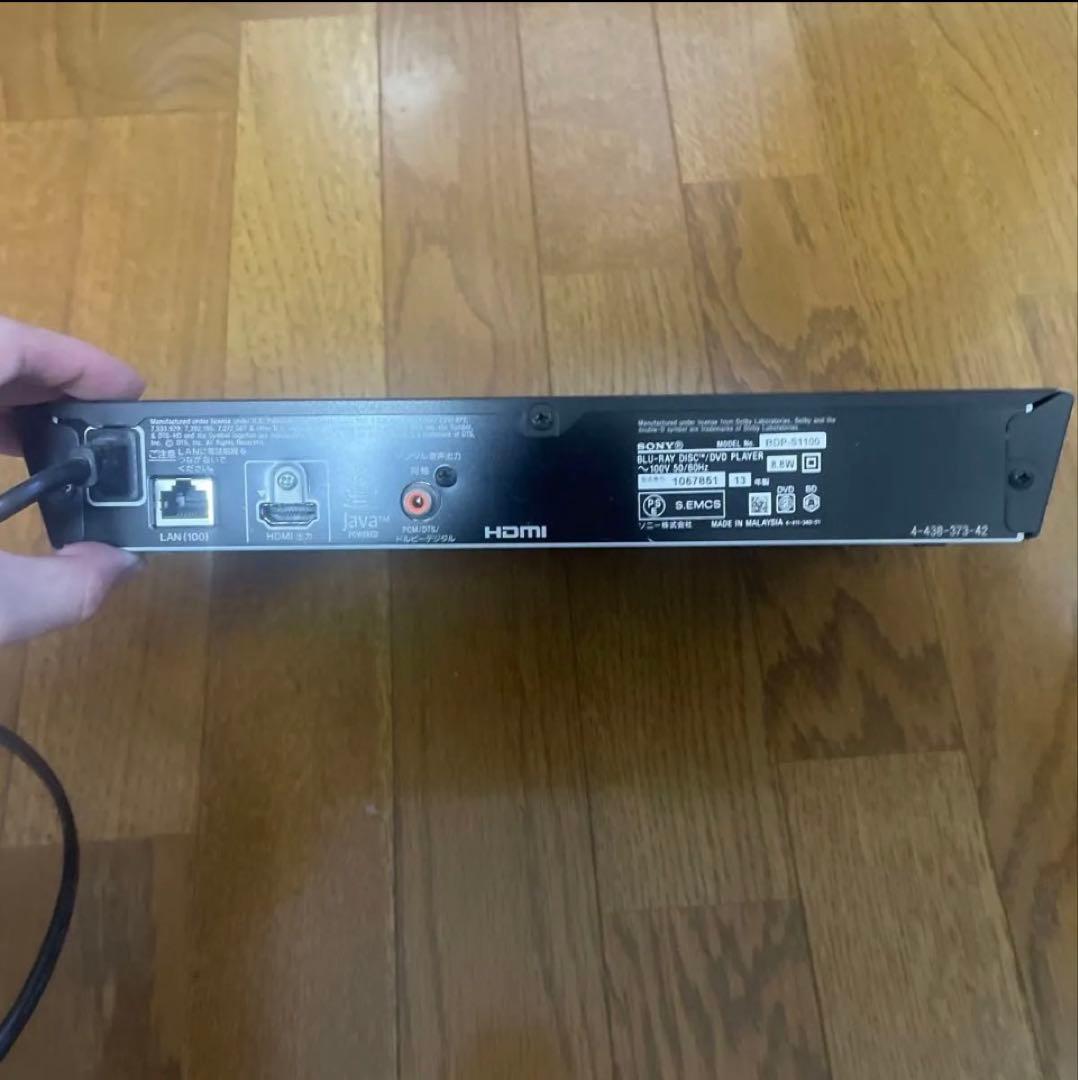 SONY ブルーレイプレーヤー BDP-S1100
