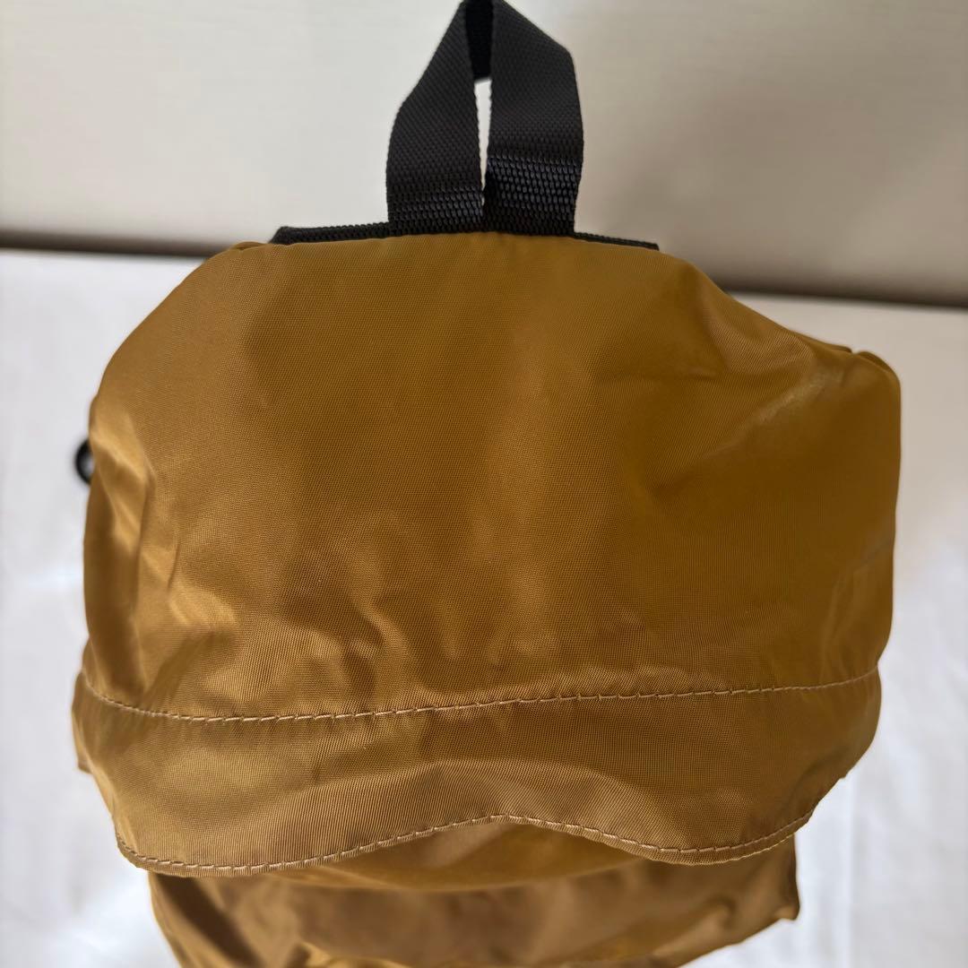 エルベシャプリエ　879NM フレンチデイパック　カーキベージュ