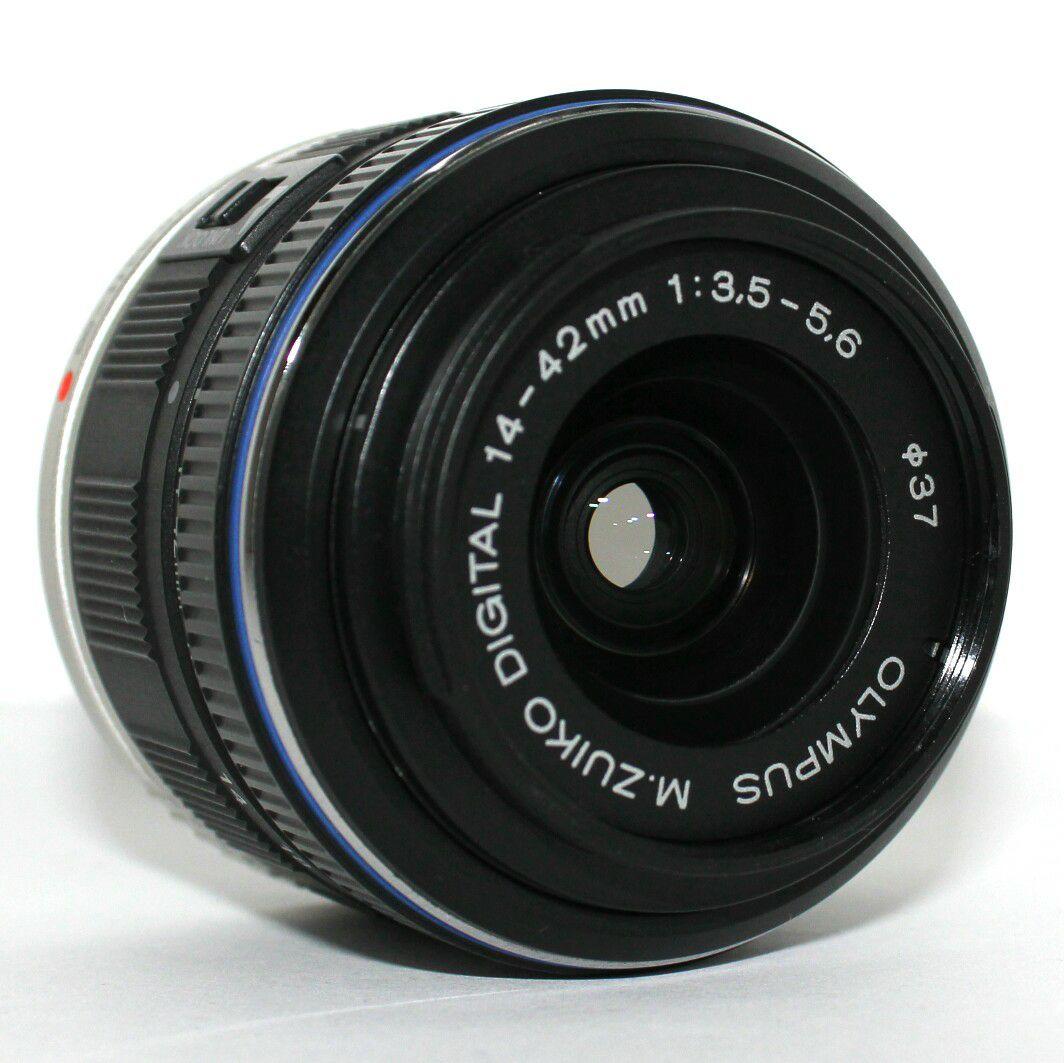 OLYMPUS M.ZUIKO 14-42mm Ⅱ レンズ ブラック✨完動品✨