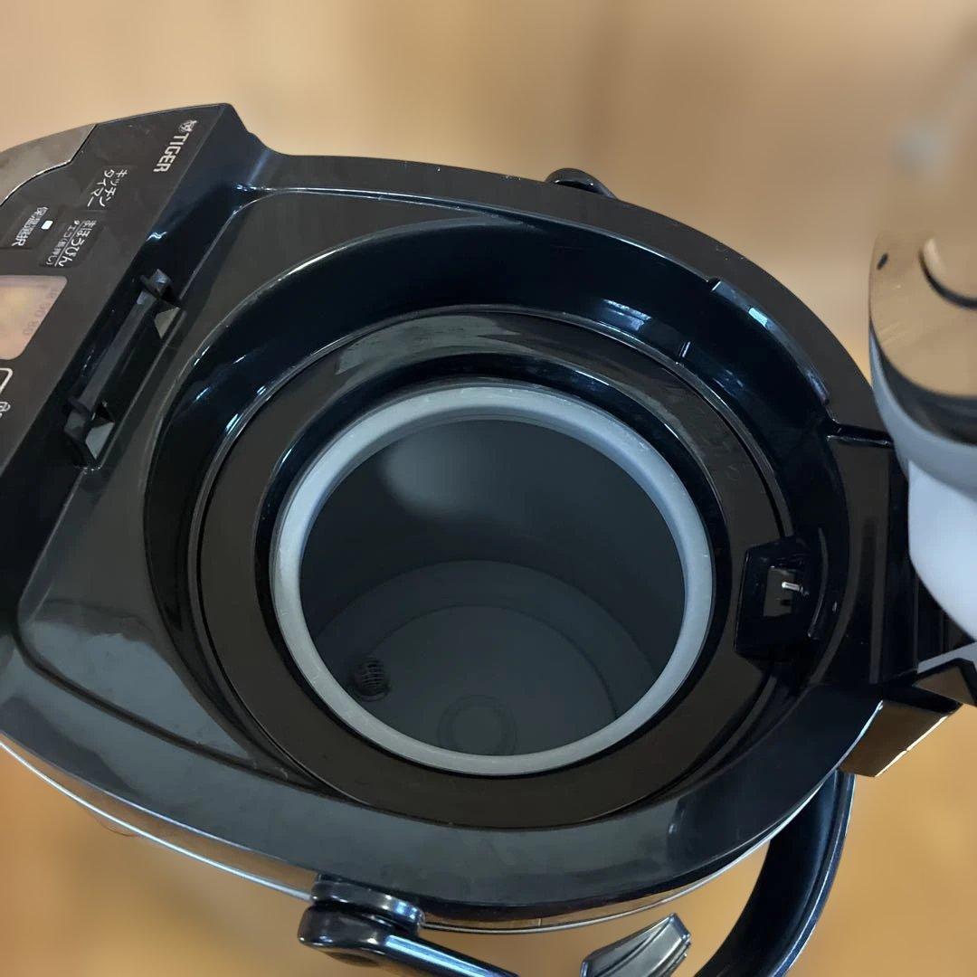 電気ポット 蒸気レス VE お湯計量機能付き とく子さん 3L PIG-J300