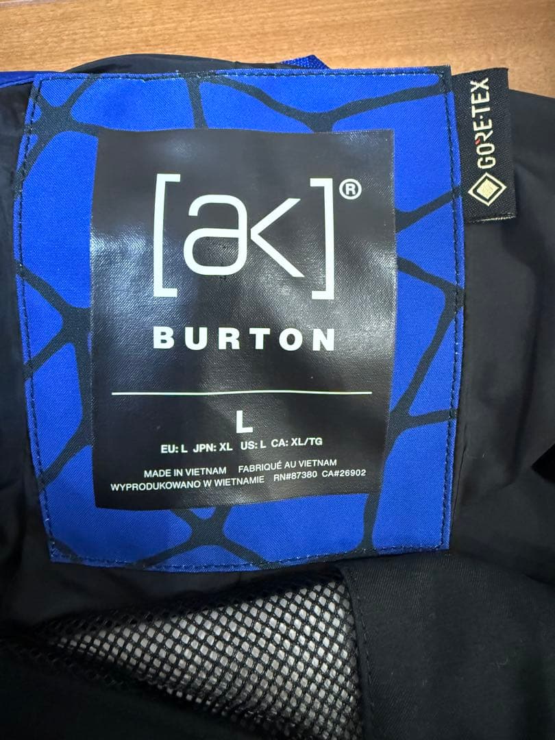 BURTON ak ビブパンツ　ゴアテックス GORE-TEX 2L
