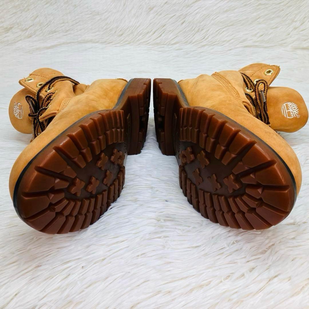 【限定モデル】ティンバーランド7.5WROLL TOP BOOTSレオパ－ド柄