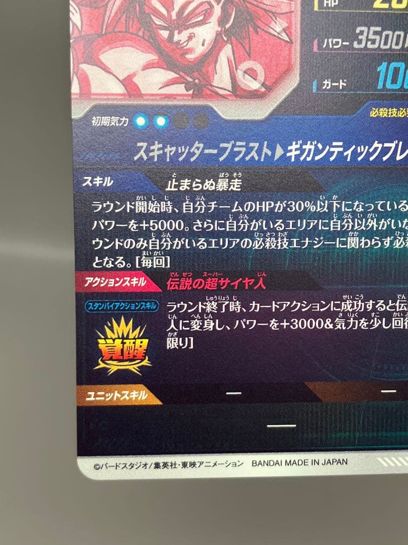 ● T プレイ用　DBD ブロリー パラレル　N4795