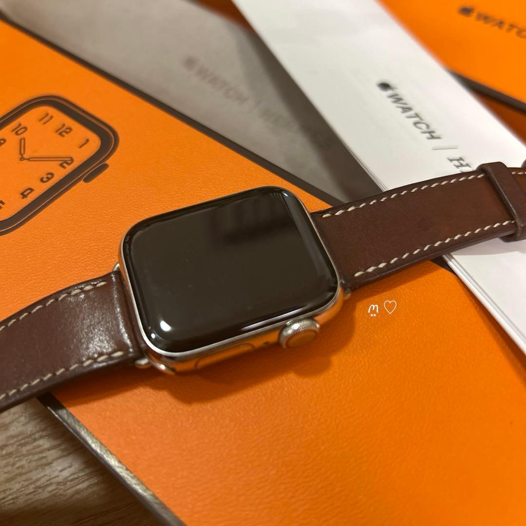 アップルウォッチ　エルメス　シリーズ5　GPSセルラーモデル40mm　バンド2本