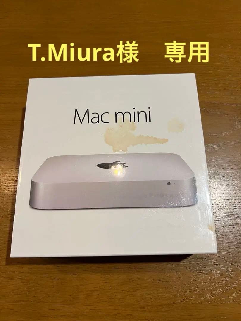 ミニPC Apple Mac mini A1347 500GB