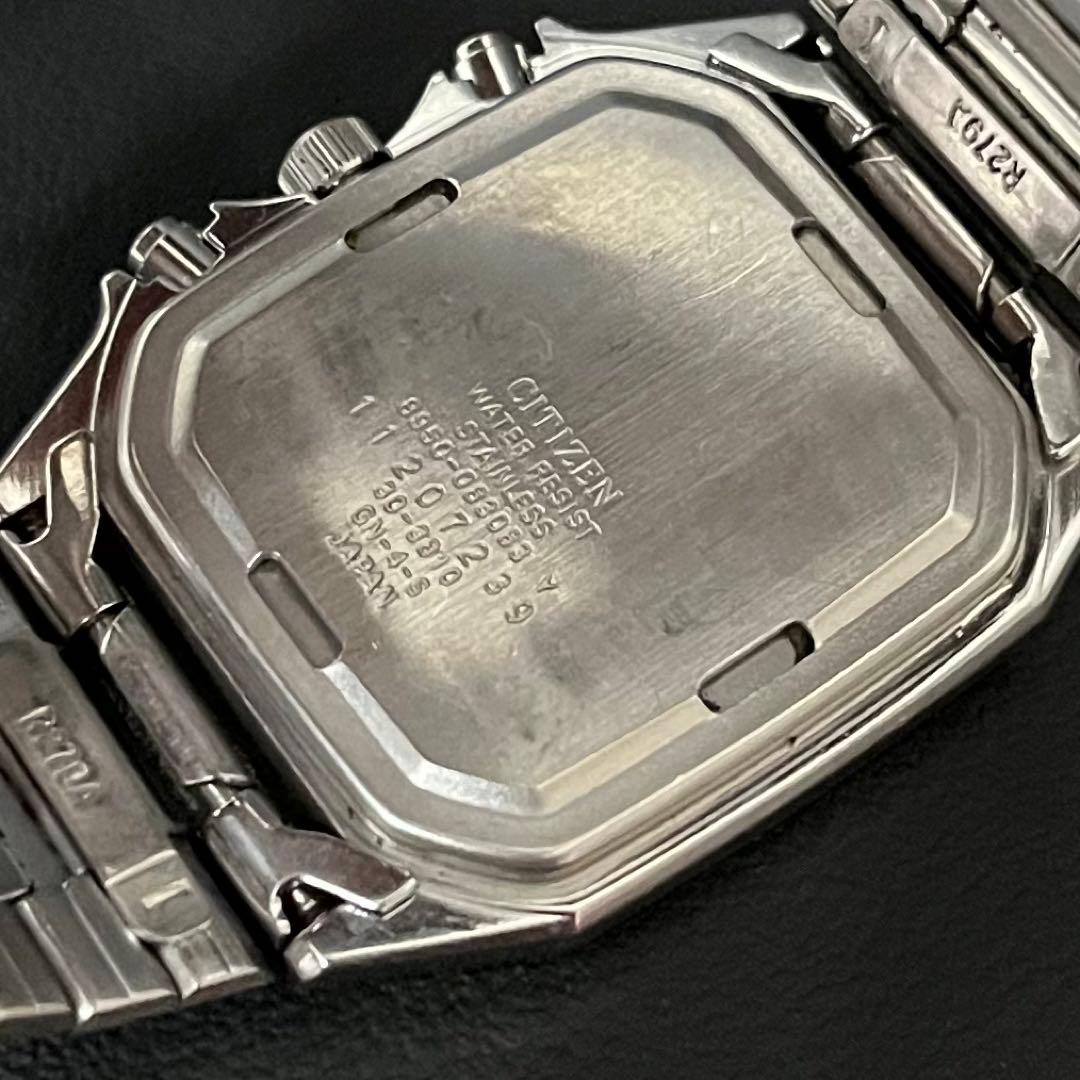 【ネオヴィンテージ/希少/80年代】CITIZEN アナデジ 8950 角型