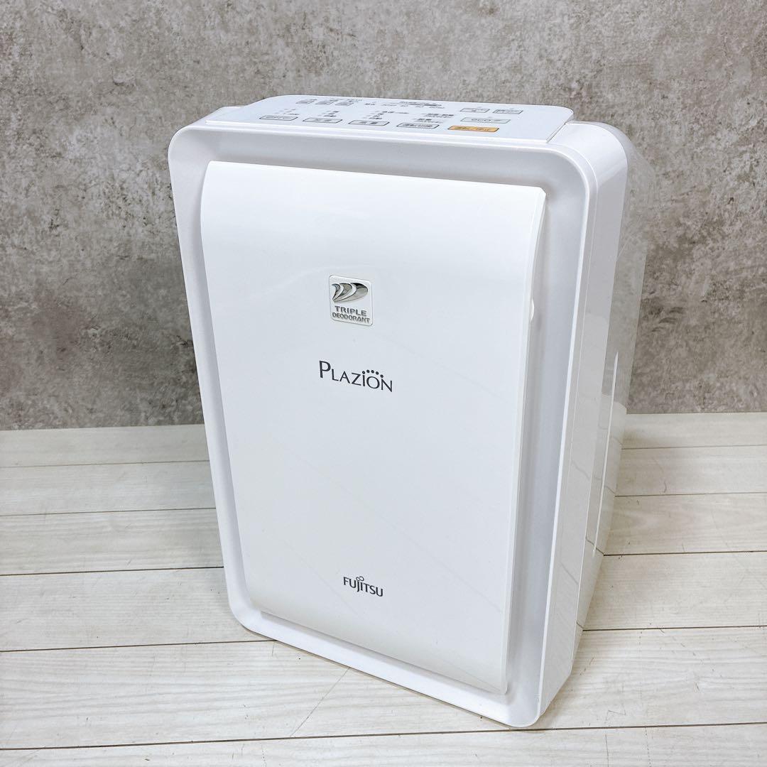 富士通ゼネラル PLAZION プラジオン 脱臭機 加湿 DAS-303K-W
