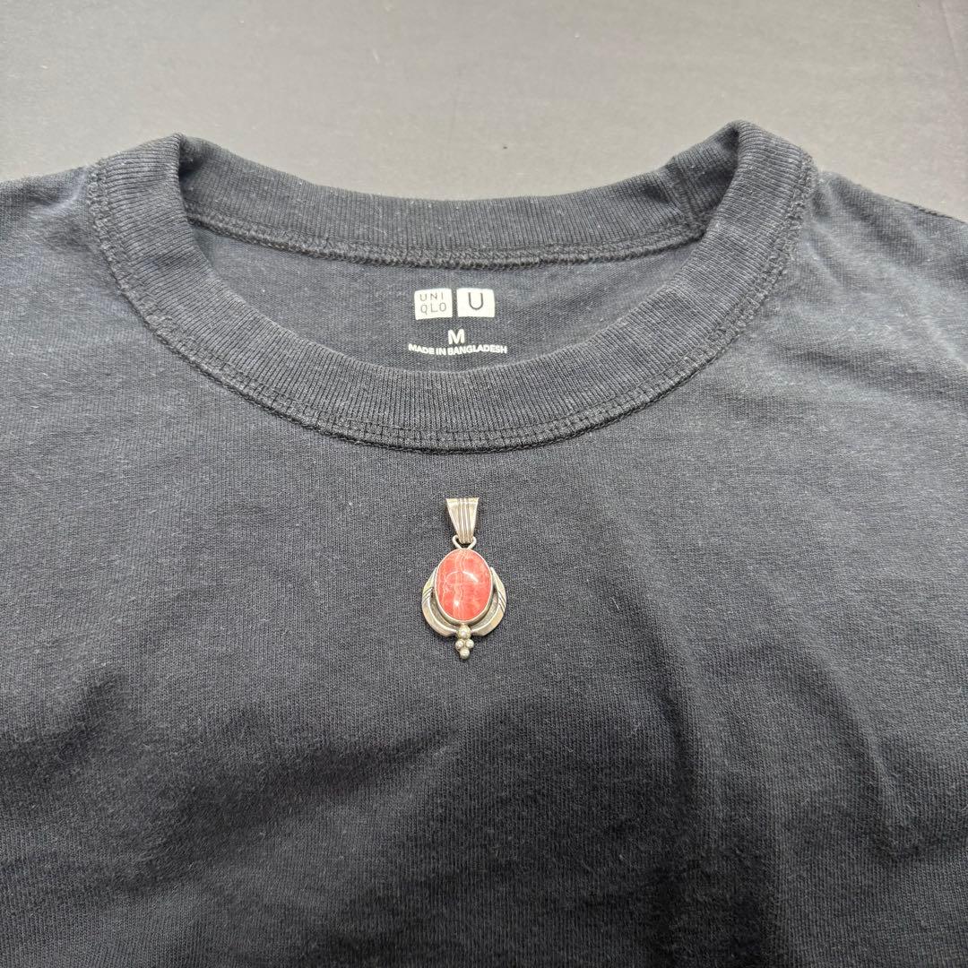 【Robert Becenti NAVAJO】インカローズ ペンダントトップ