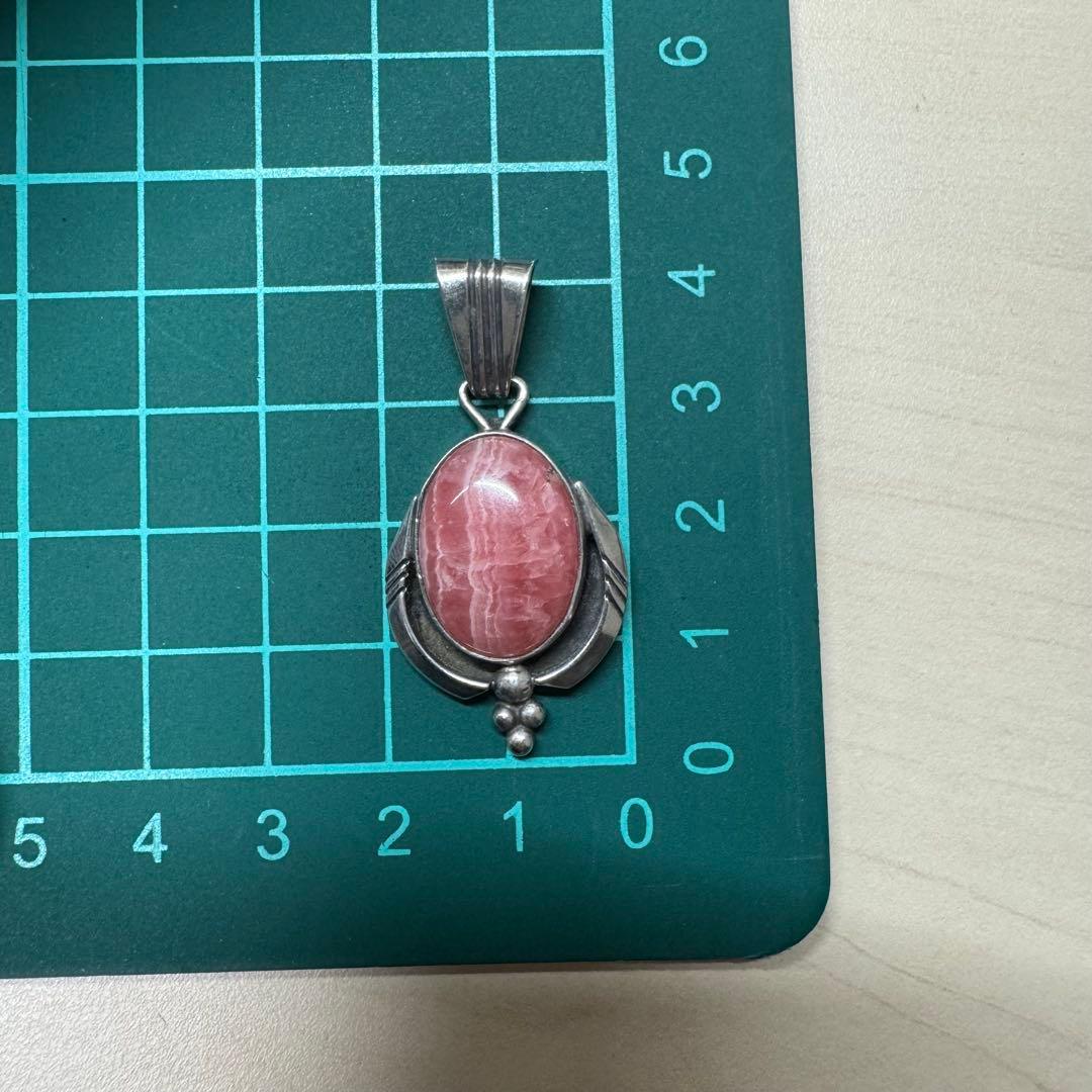 【Robert Becenti NAVAJO】インカローズ ペンダントトップ