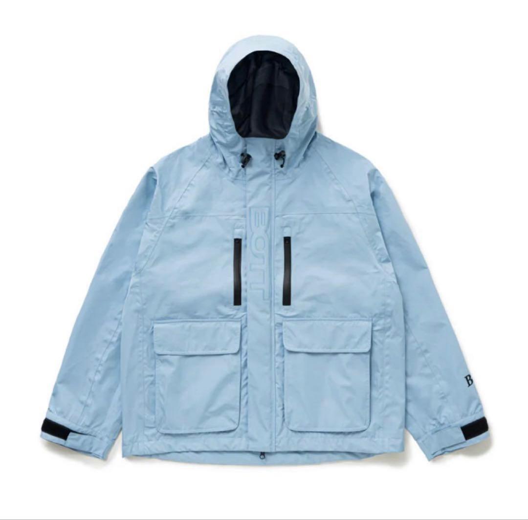 BoTT WATERPROOF UTILITY JACKET BLUE Mサイズ