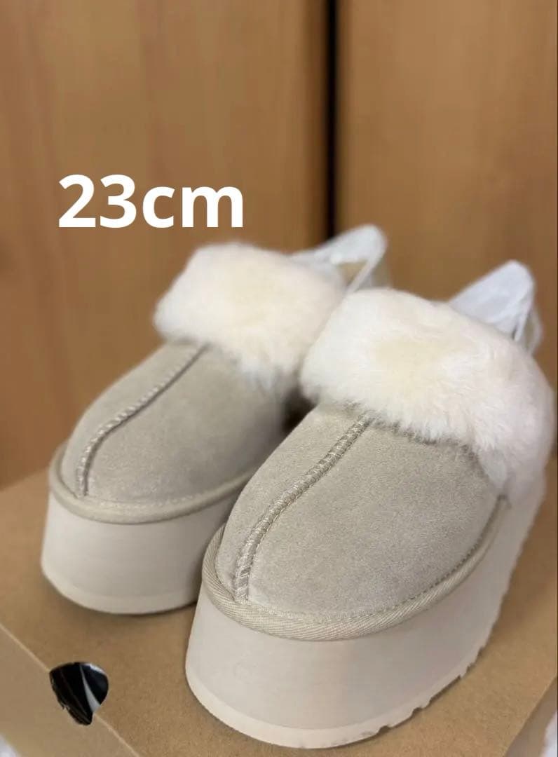 UGG ファンケット　マスタードシード　23cm ムートンブーツ　新品未使用