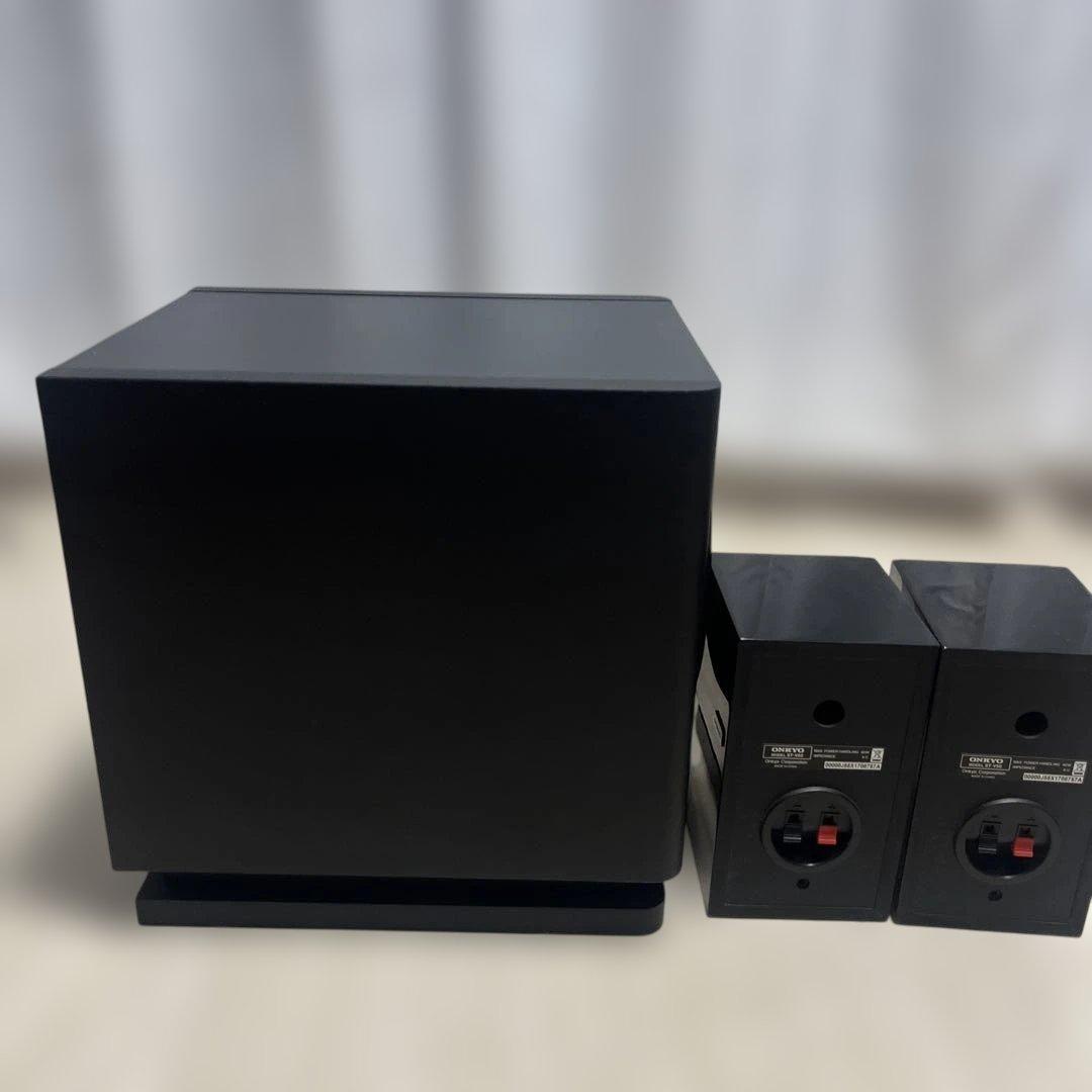 ONKYO NR-365 AVアンプ スピーカー、AC電源スピーカーケーブルあり