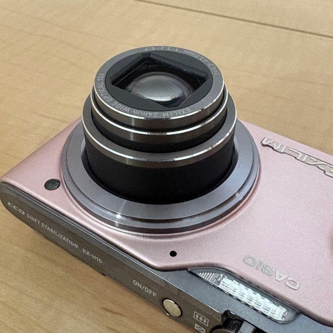 ■ 極美品 ■ カシオ CASIO EXILIM EX-H15 ピンク