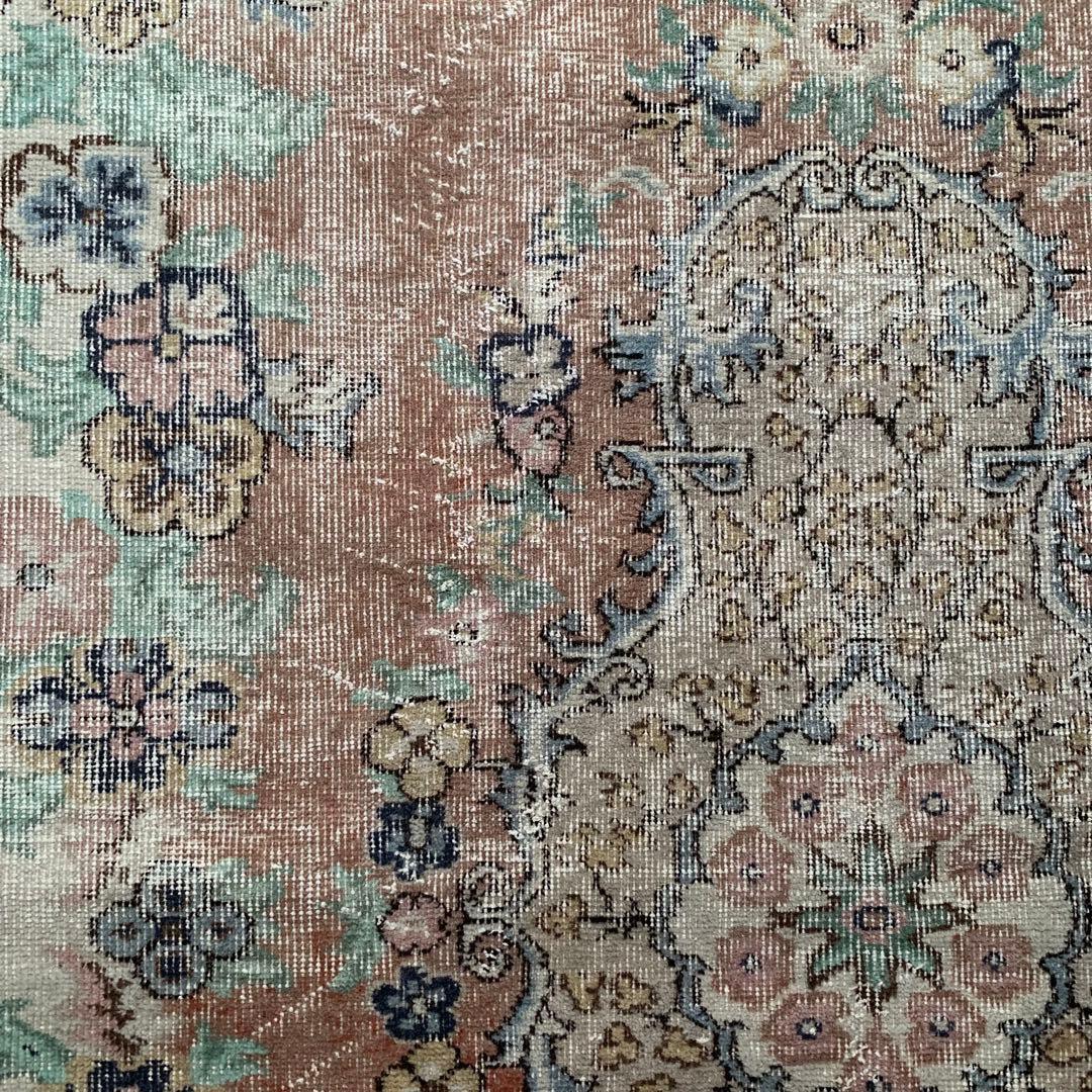 特大　超超大判　292✖️171テラコッタブラウン　トルコヴィンテージラグ