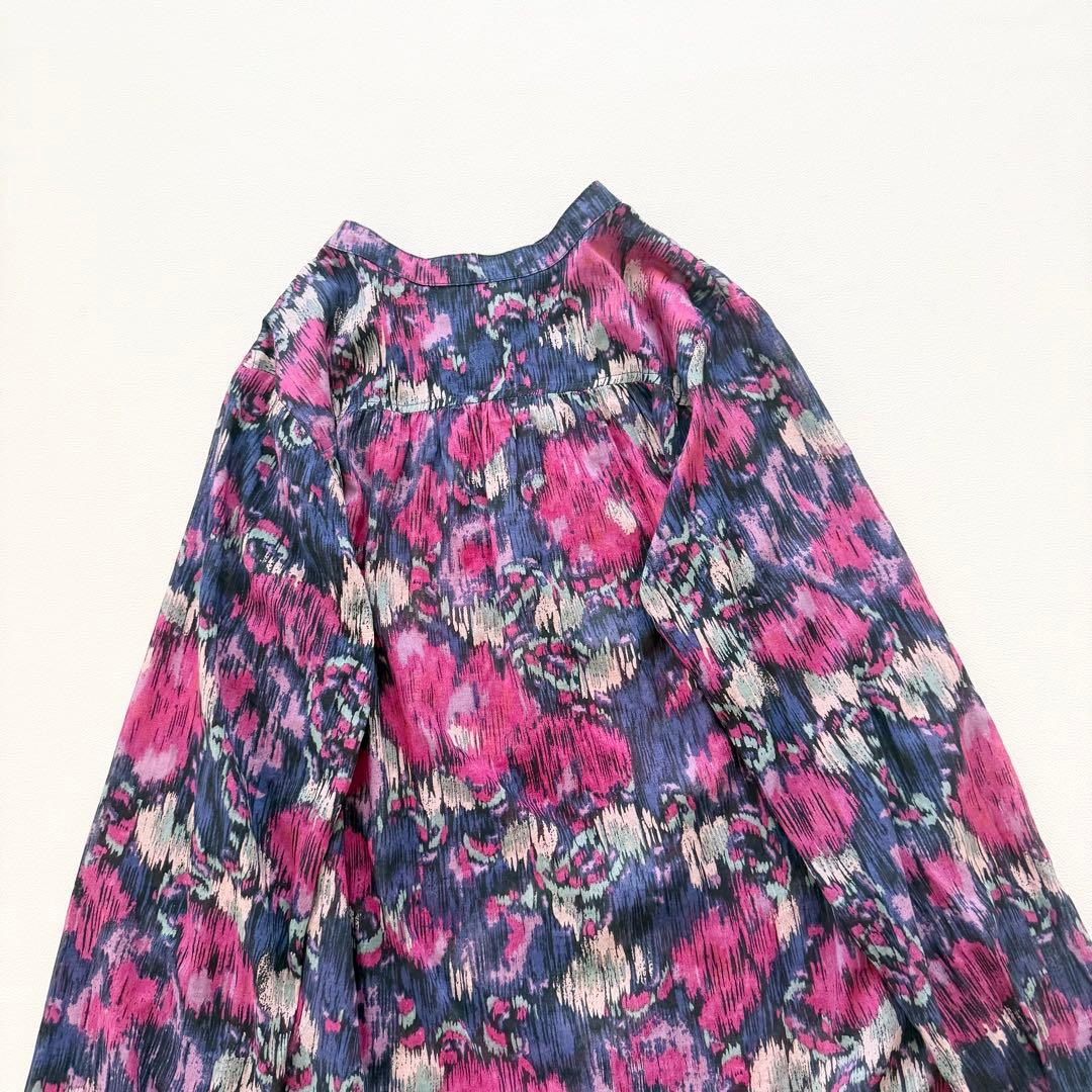 イザベルマランエトワール MARIA フローラルブラウス　シアーブラウス