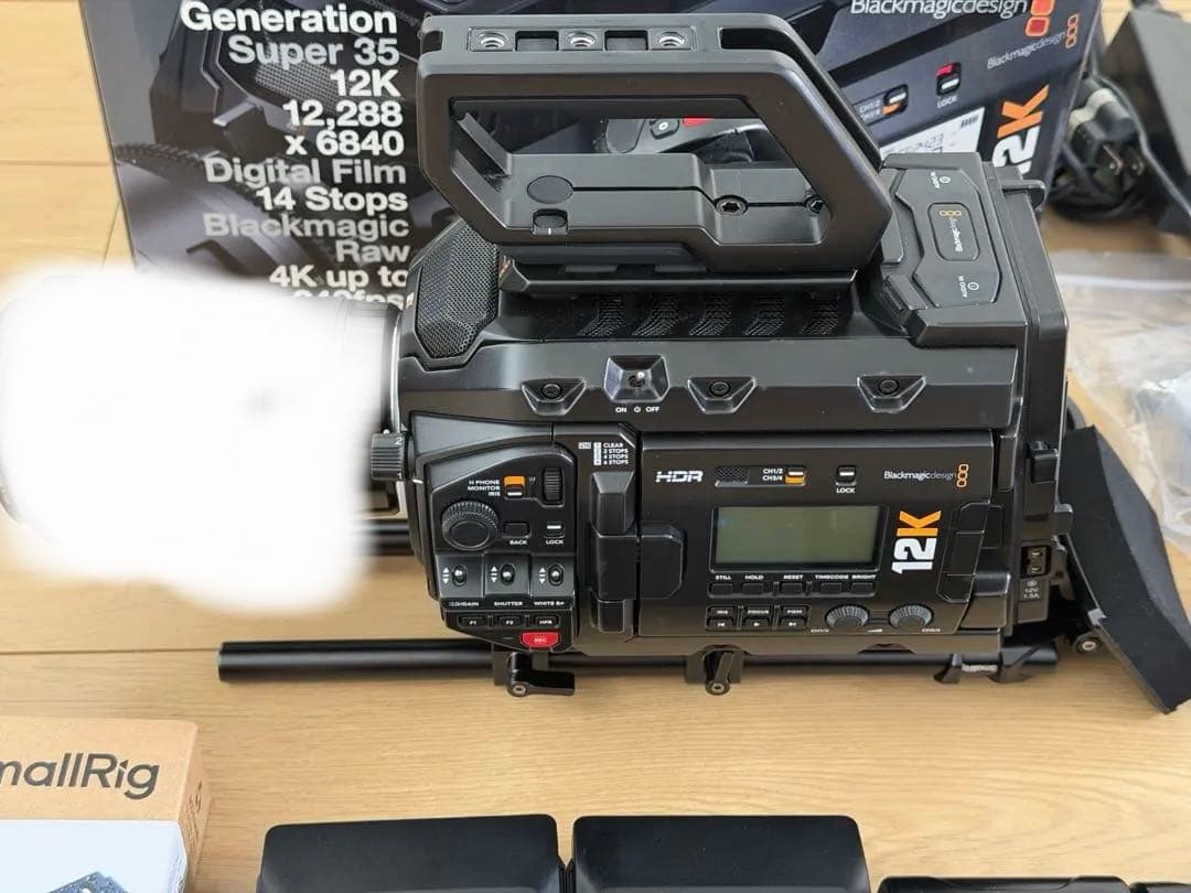 Blackmagic URSA Mini Pro 12K 本体＋周辺機材セット