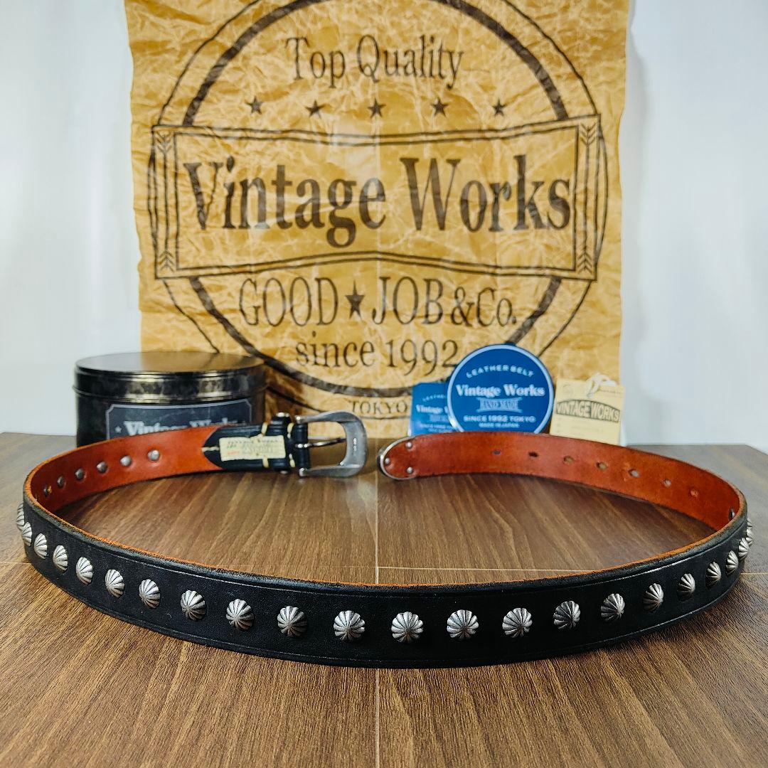 【新品未使用 付属品完備】極上コンチョベルト ヴィンテージワークス DH5740