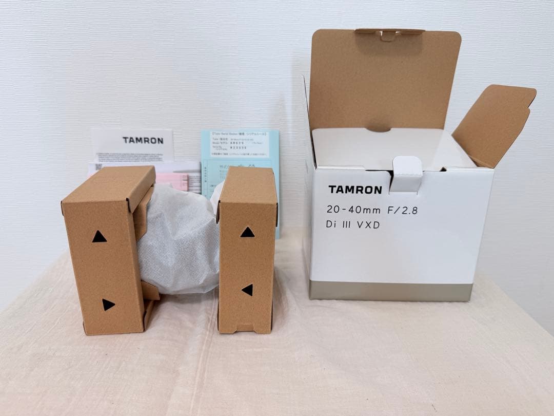 【極美品】TAMRON 20-40mm F/2.8 Di III VXD